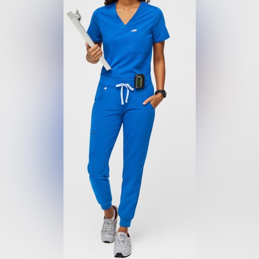 Figs scrubs women set Size Small Top Catarina One Pocket Bottom Zamora Jogger